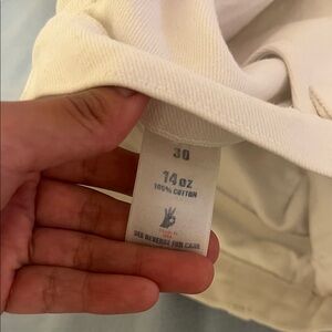 American Apparel High Waist Women Shorts - White